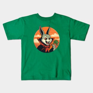 THE VAMPIRE BUNNY Kids T-Shirt